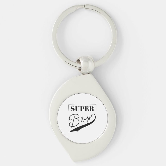 Super Boy Keychain (Front)