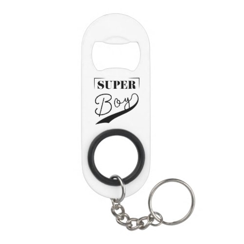 Super Boy Keychain Bottle Opener