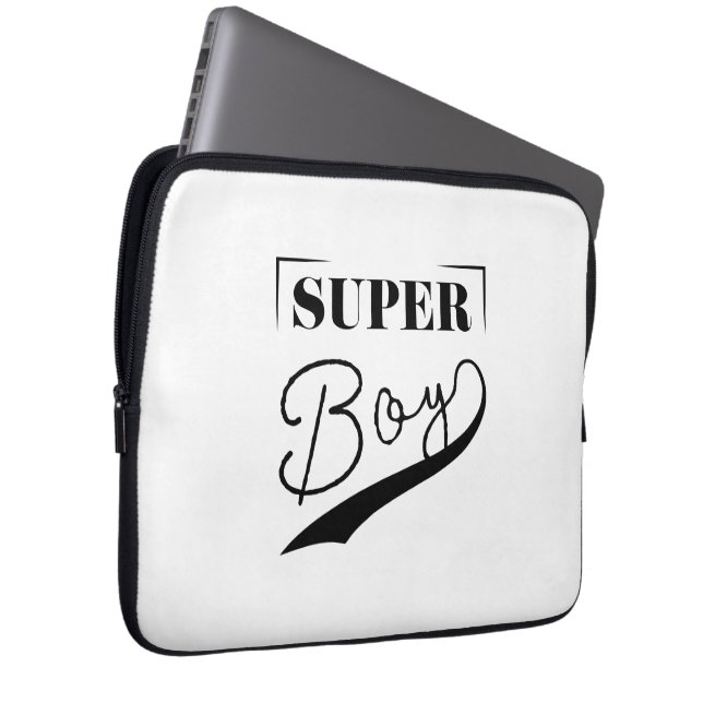 Super Boy Laptop Sleeve (Front Right)
