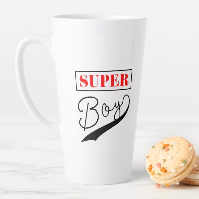 Super Boy  Latte Mug (In Situ)