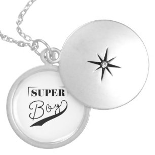 Super Boy Locket Necklace