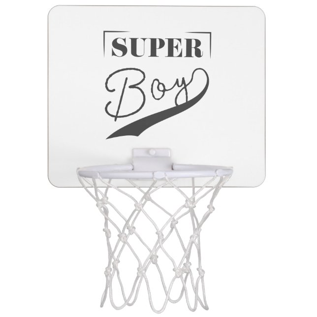 Super Boy Mini Basketball Hoop (Front)