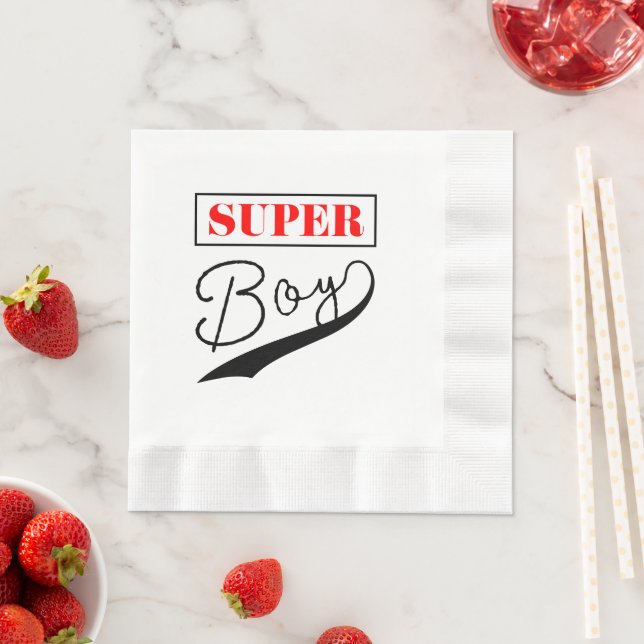 Super Boy  Napkins (Insitu)