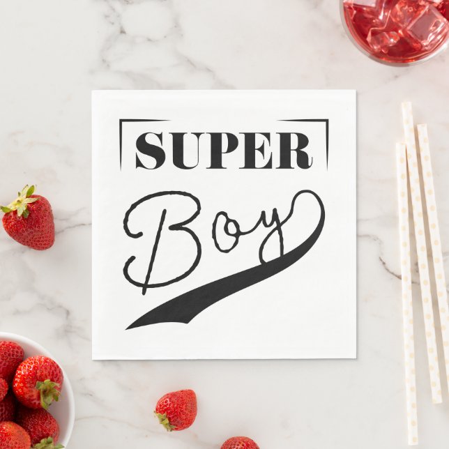 Super Boy Napkins (Insitu)