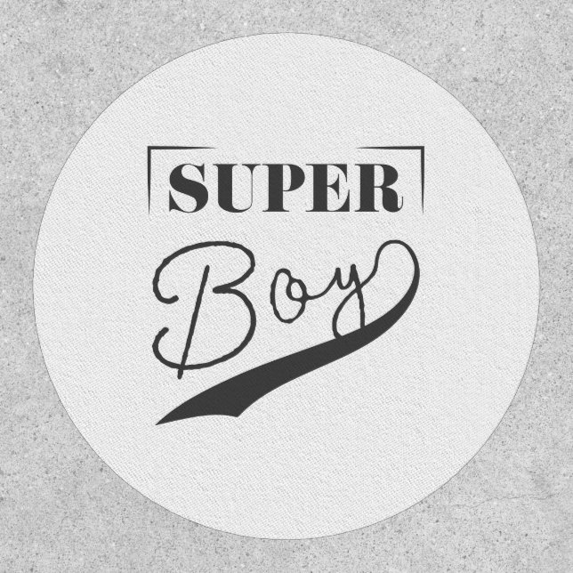 Super Boy Patch (Front)