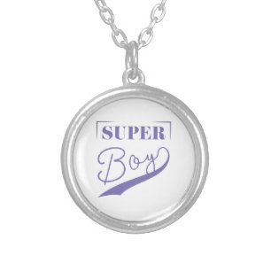Super Boy Silver Plated Necklace