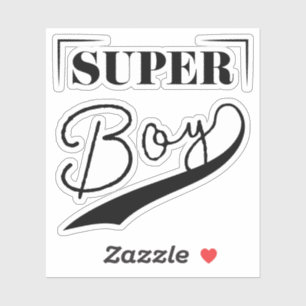 Super Boy Sticker