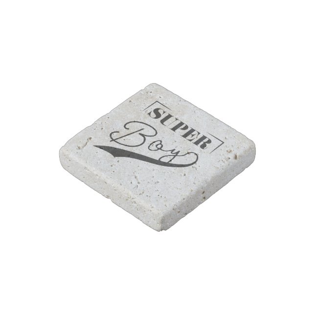 Super Boy Stone Magnet (Angled)