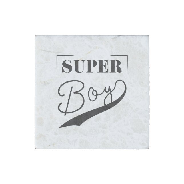 Super Boy Stone Magnet (Front)