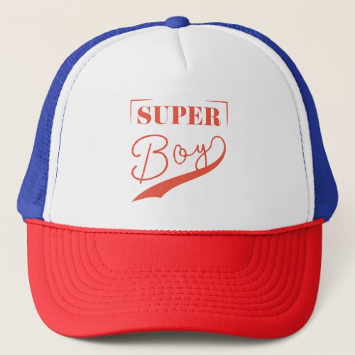 Super Boy Trucker Hat