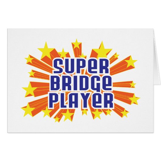 Super Bridge Player Cards (Front Horizontal)