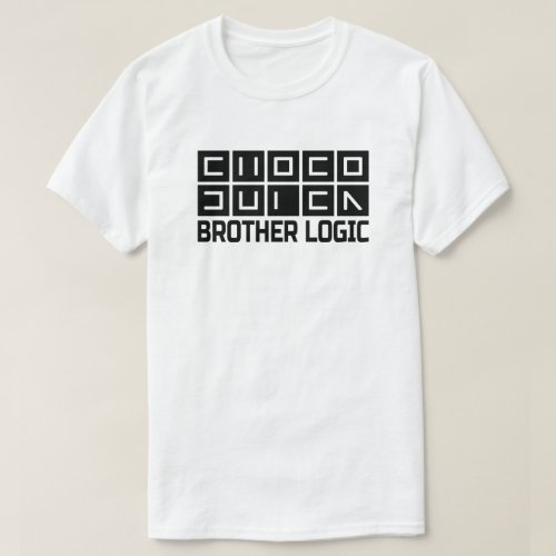 Super brother logic White T_Shirt