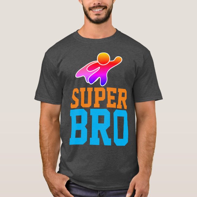 SUPER BROTHER SUPERHERO T-Shirts (Front)