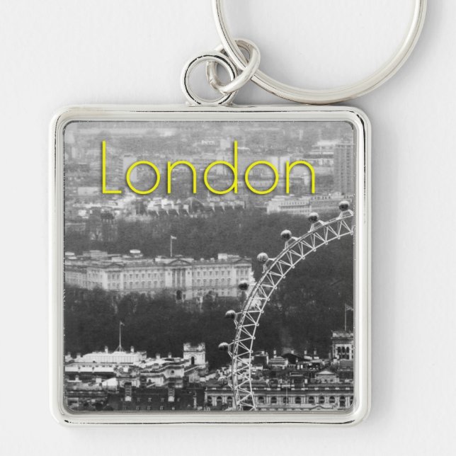 Super! Buckingham Palace London Keychain (Front)