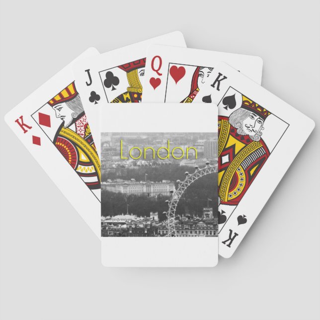 Super! Buckingham Palace London Poker Cards (Back)