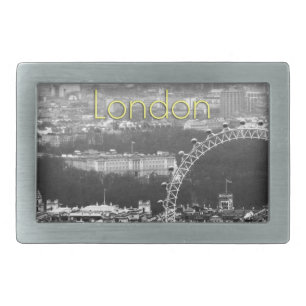 Super! Buckingham Palace London Rectangular Belt Buckle
