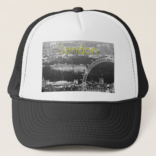 Super! Buckingham Palace London Trucker Hat (Front)