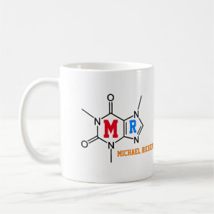 super-caffeine-drinker molecule custom coffee mug