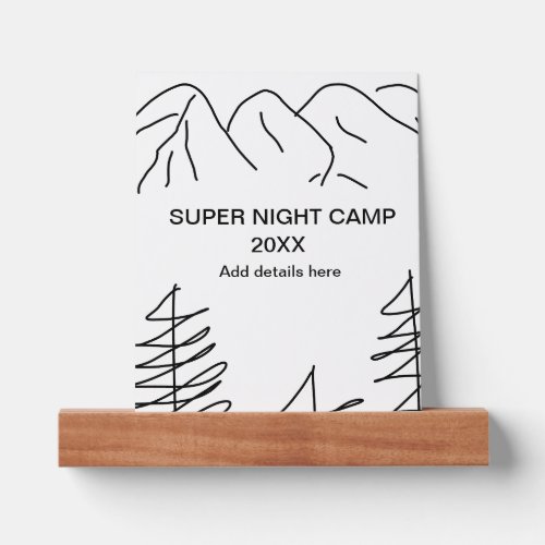 Super camp summer winter add name year travel vacc picture ledge