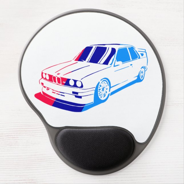 Super Car Gel Mouse Pad (Front)
