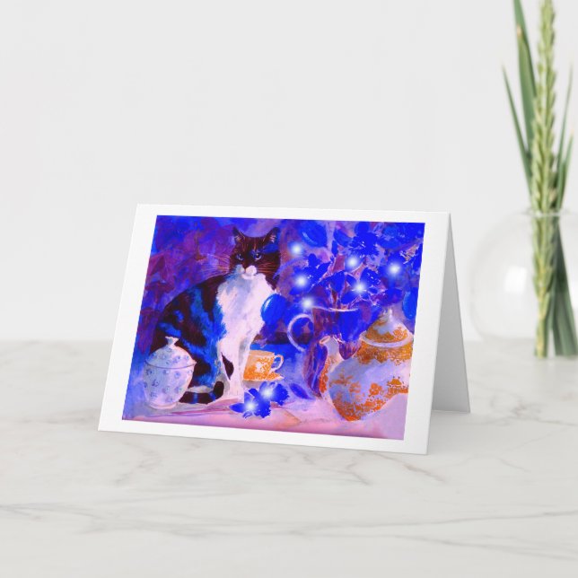 Super cat spirits holiday card (Front)
