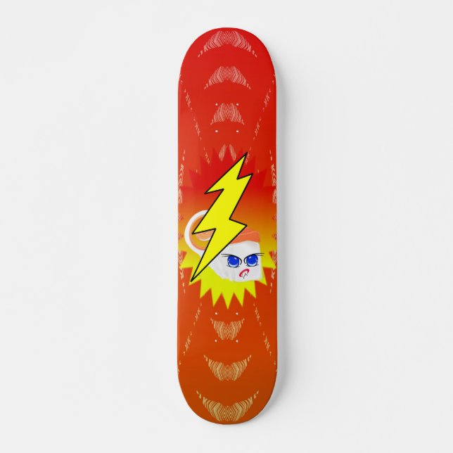 Super Charged Sushi Skateboard Deck (Front)