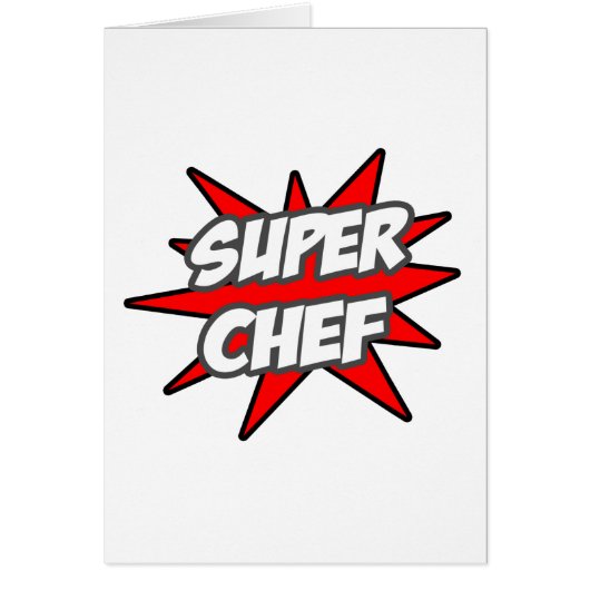 Super Chef Cards (Front)