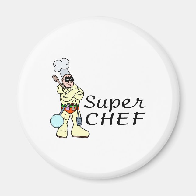 Super Chef Magnet (Front)