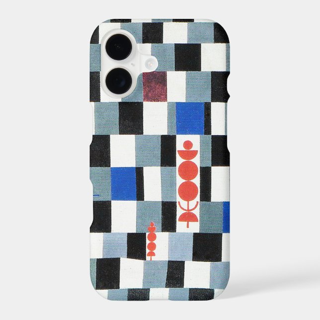 Super Chess, Paul Klee Case-Mate iPhone Case (Back)