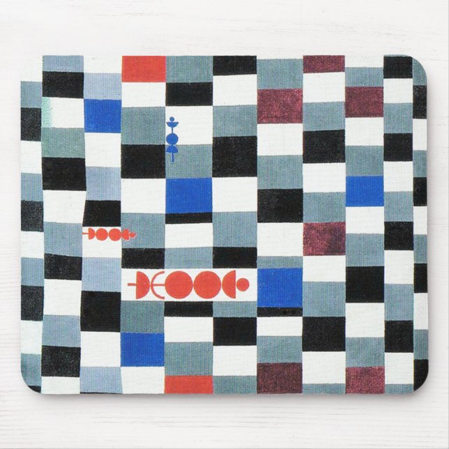 Super Chess, Paul Klee Mouse Pad (Front)