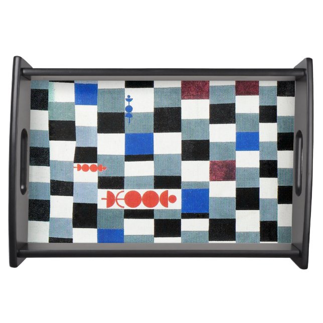 Super Chess, Paul Klee Serving Tray (Front)