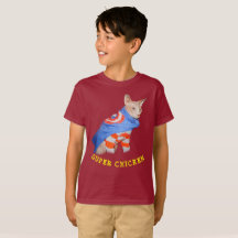 SUPER CHICKEN KidsTee Shirt Unisex