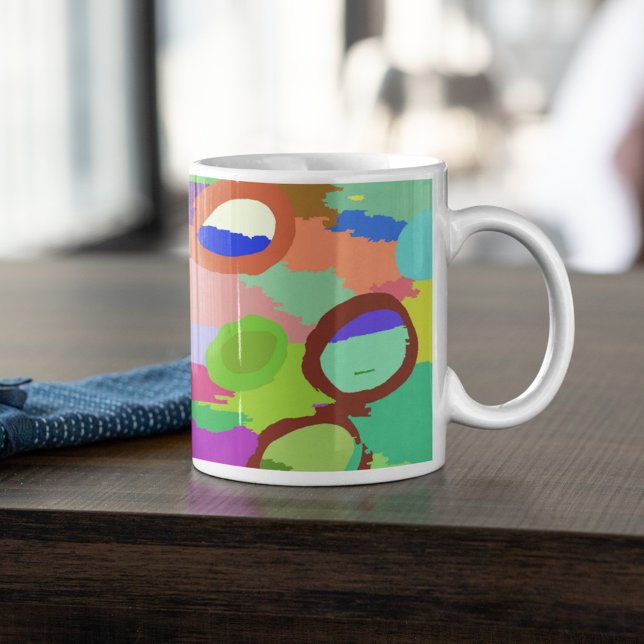 Super Color Circles 1 Mug (Creator Uploaded)