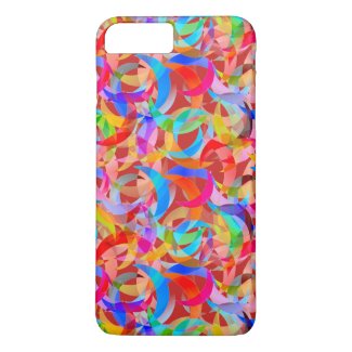 Super Colorful Crescent Design on iPhone 7 Case