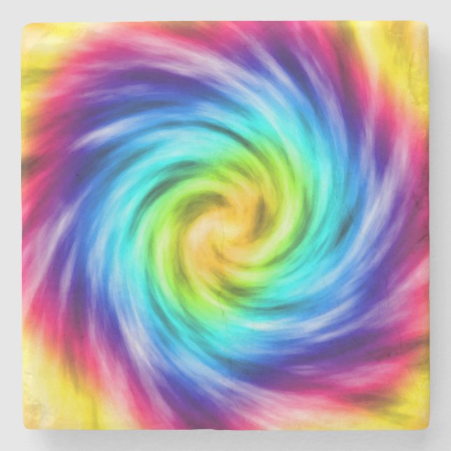 Super Colorful Whirlpool Stone Coaster (Front)