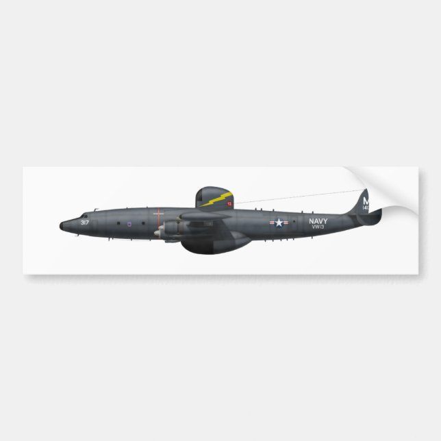 Super Constellation WV Ec-121 VW-13 Bumper Sticker (Front)