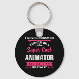 Super Cool Animator Keychain