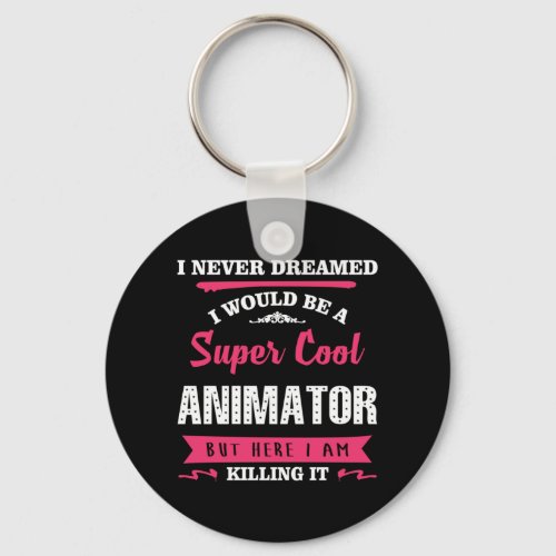 Super Cool Animator Keychain