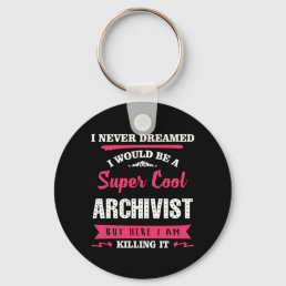 Super Cool Archivist Keychain