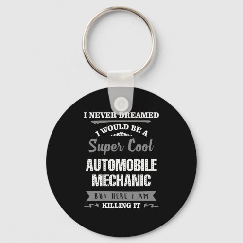 Super Cool Automobile Mechanic Keychain