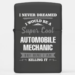 Super Cool Automobile Mechanic Zippo Lighter