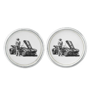 Super Cool Classic Cobra Cufflinks