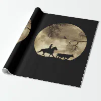 Rodeo Cowboy Rustic Country Western Wrapping Paper, Zazzle