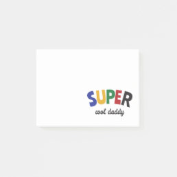 Super cool daddy post-it notes