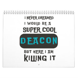 Super Cool Deacon Calendar