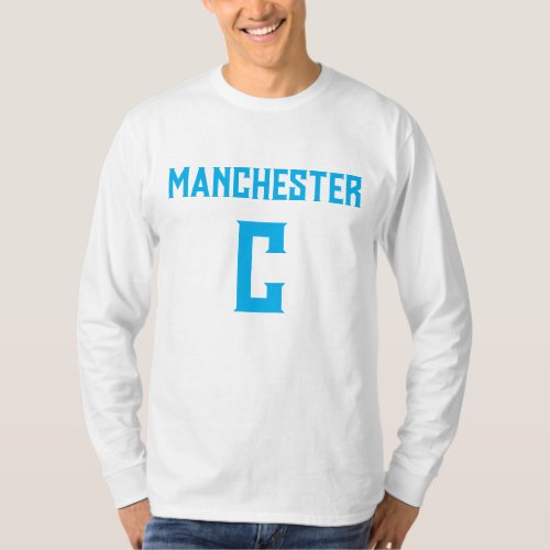Super cool fan design for all ManC Fans T_Shirt