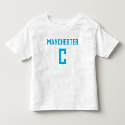 Super cool fan design for all ManC Fans Toddler T_shirt