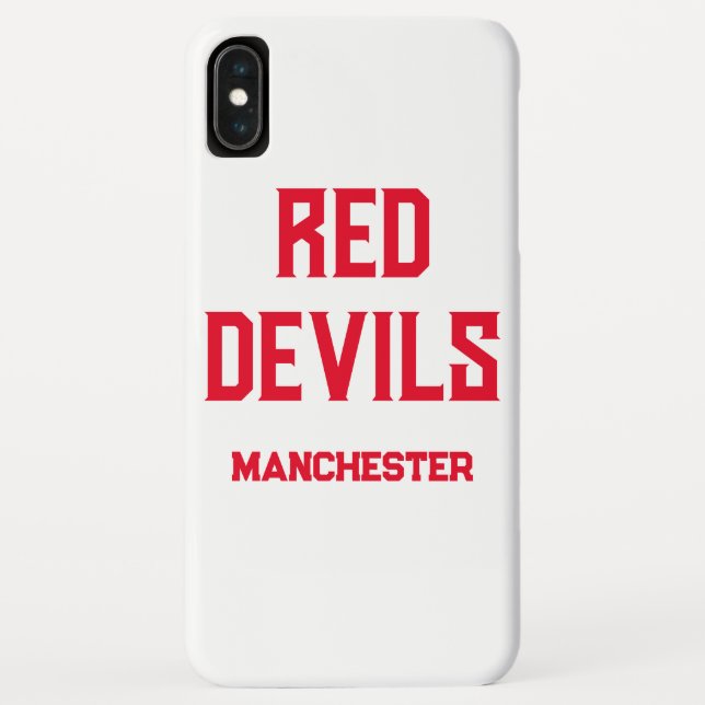 Super cool fan design for all ManU fans Case-Mate iPhone Case (Back)