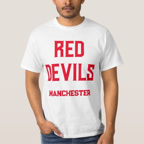 Super cool fan design for all ManU fans T_Shirt