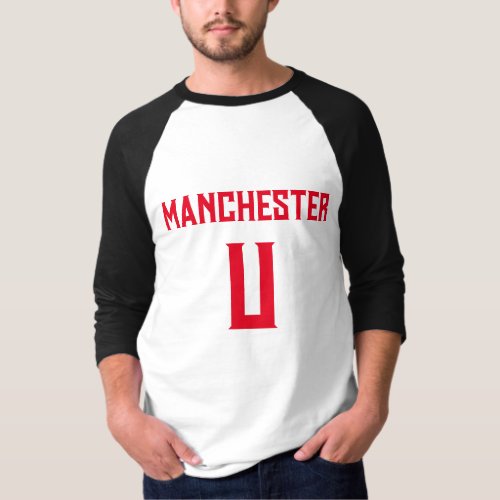 Super cool fan design for all ManU fans T_Shirt